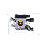 Karburátor pro křovinořezy Stihl FS120-2MIX nový model