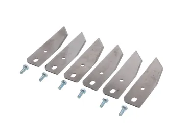 Sada 6 ks. žacích nožů 9,3 cm (3") pro robotické sekačky AL-KO Alko Robolinho 100 Robolinho 1000 Robolinho 3000 Robolinho 4000 (OEM AK119546 122-296)