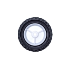 Univerzální plastové kolo pro motorové a elektrické sekačky průměr 150 mm pryžová pneumatika