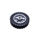Univerzální plastové kolo s ložiskem pro motorové a elektrické sekačky průměr 150 mm pryžová pneumatika
